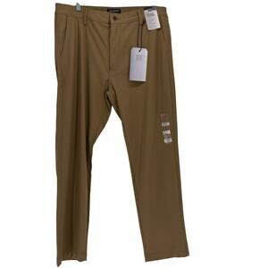 Levis Chino Standard Tech Pants Mens 36x30 Khaki Stretch Quick Dry UPF 50+